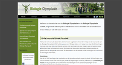 Desktop Screenshot of biologieolympiade.nl