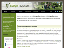 Tablet Screenshot of biologieolympiade.nl